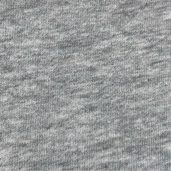 Open Edit Boxy Crop Organic Cotton T Shirt in Heather Grey - Picture 9 of 9